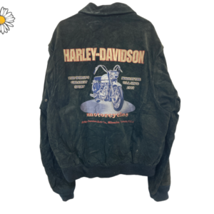 Cazadora Harley Davidson piel de ante