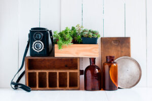 Cómo decorar cajas de madera estilo vintage