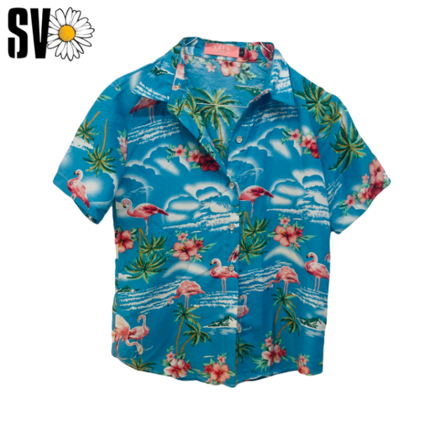 Lote camisas hawaianas mujer