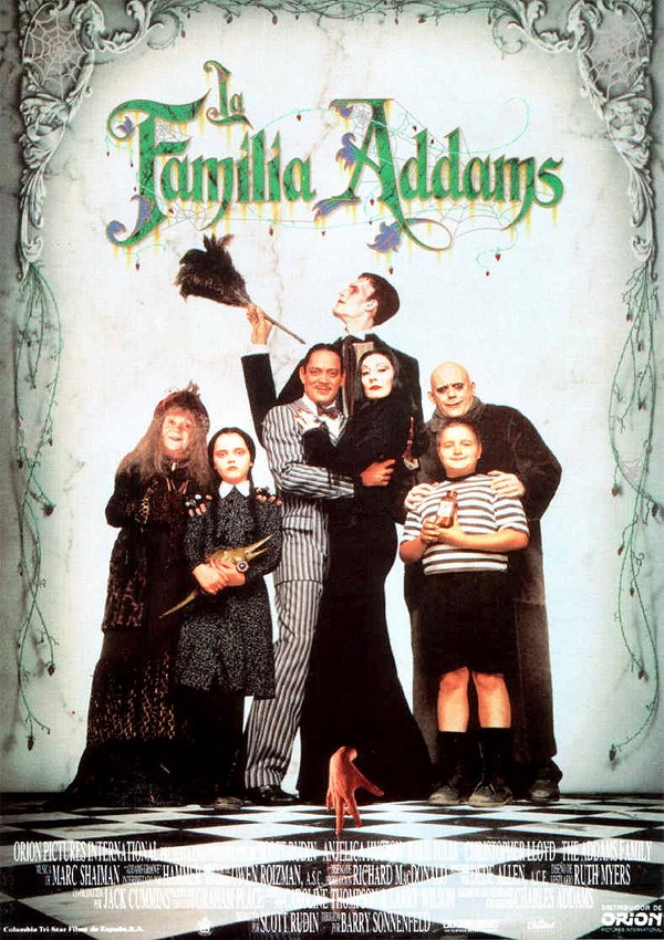 Película de terror vintage: La familia Addams
