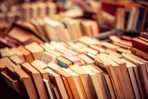 Libros de literatura vintage