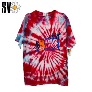 Lote de 10 camisetas tie dye de 2kg