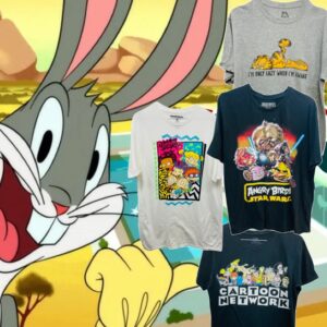 Mix camisetas Cartoons 9€/Kg