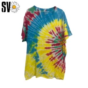 Lote de 10 camisetas tie dye de 2kg