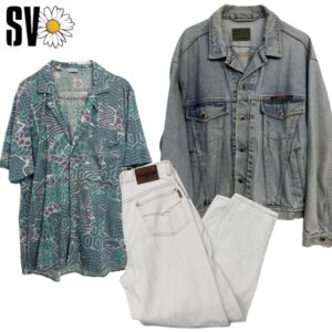 Total look de 25 prendas vintage de 11,1kg