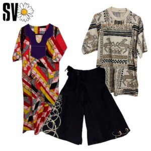 Lote mixto de 19 prendas étnicas de 6,7kg