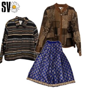 Lote mixto de 30 prendas étnicas de 9,2kg