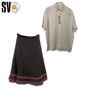 Total look de 10 prendas estilo tirolés de 3,1kg