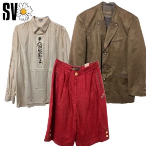 Total look de 10 prendas estilo tirolés de 3,9kg